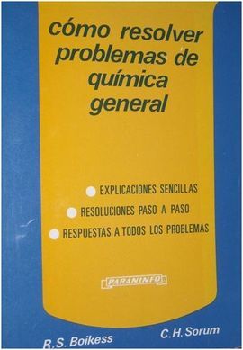 CÓMO RESOLVER PROBLEMAS DE QUÍMICA GENERAL