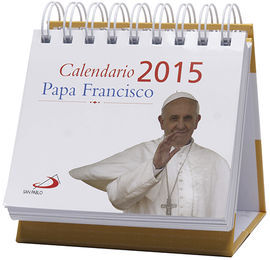 CALENDARIO DE MESA PAPA FRANCISCO 2015