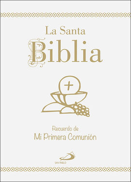 LA SANTA BIBLIA - EDICIÓN CARTONÉ, ORO Y UÑEROS