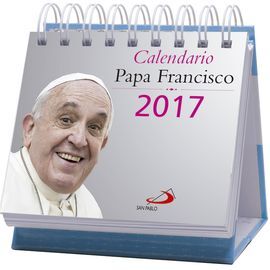 CALENDARIO DE MESA PAPA FRANCISCO 2017