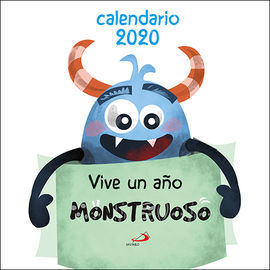 CALENDARIO PARED AÑO MONSTRUOSO 2020