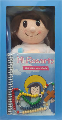 MI ROSARIO PARA REZAR CON MARIA. MUÑECA, ROSARIO Y