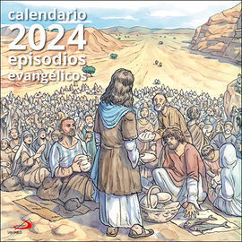 CALENDARIO PARED EPISODIOS EVANGELICOS 2024