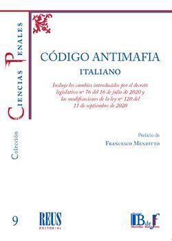 CÓDIGO ANTIMAFIA ITALIANO.