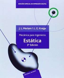 ESTÁTICA. MECÁNICA PARA INGENIEROS (3º ED.)