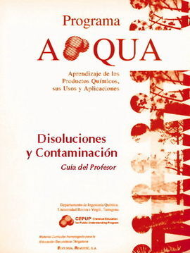 DISOLUCIONES Y CONTAMINACIÃN. GUÃA DEL PROFESOR