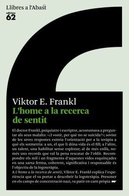 L'HOME A LA RECERCA DE SENTIT