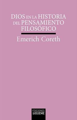 DIOS EN LA HISTORIA DEL PENSAMIENTO FILOSOFICO