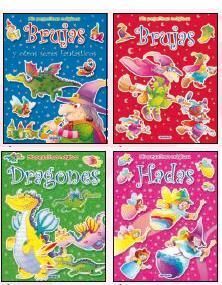 MIS PEGATINAS MÁGICAS (4 TÍTULOS)