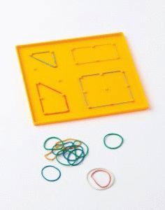 GEOPLANOS (6 UDS.) JUEGOS DIDACTICOS