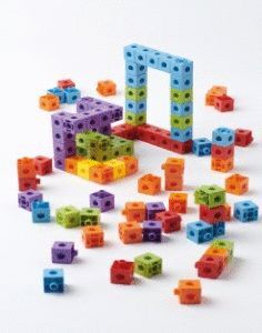 CUBOS ENCAJABLES (100 UDS.) JUEGOS DIDACTICOS