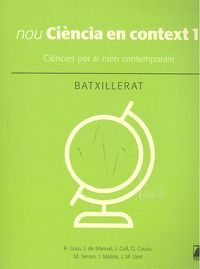 CIÈNCIA EN CONTEXT 1. BATXILLERAT (ED. 2019)