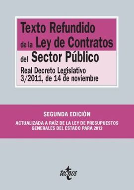 TEXTO REFUNDIDO DE LA LEY DE CONTRATOS DEL SECTOR PÚBLICO