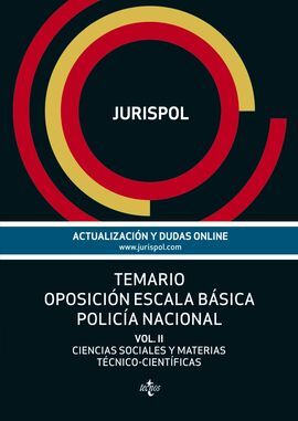 TEMARIO OPOSICIÓN ESCALA BÁSICA POLICÍA NACIONAL