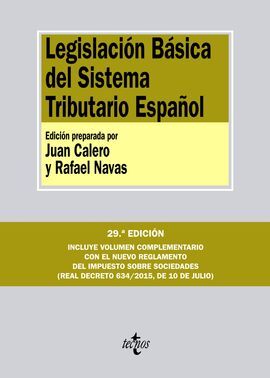 LEGISLACIÓN BÁSICA DEL SISTEMA TRIBUTARIO ESPAÑOL