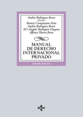 MANUAL DE DERECHO INTERNACIONAL PRIVADO (3ª ED. 2016)