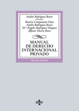 MANUAL DE DERECHO INTERNACIONAL PRIVADO (3ª ED. 2016)