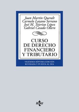 CURSO DE DERECHO FINANCIERO Y TRIBUTARIO (27ª ED. 2016)