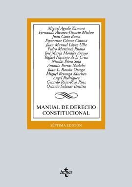 MANUAL DE DERECHO CONSTITUCIONAL. 7ª ED. 2016