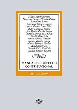 MANUAL DE DERECHO CONSTITUCIONAL. 7ª ED. 2016