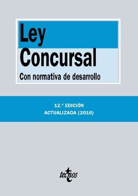 LEY CONCURSAL (12ª ED. 2016)