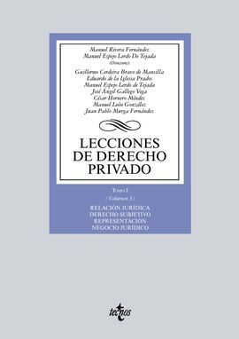 LECCIONES DE DERECHO PRIVADO