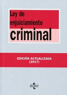 LEY DE ENJUICIAMIENTO CRIMINAL (2017 SEPTIEMBRE)