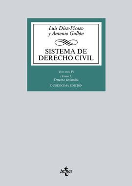 SISTEMA DE DERECHO CIVIL. IV (TOMO1)