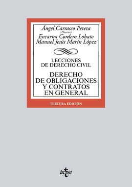 DERECHO DE OBLIGACIONES Y CONTRATOS EN GENERAL. 3ª ED.