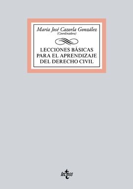 LECCIONES BÁSICAS PARA EL APRENDIZAJE DEL DERECHO CIVIL