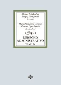 DERECHO ADMINISTRATIVO. TOMO IV