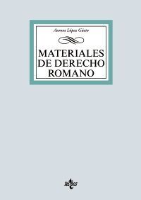 MATERIALES DE DERECHO ROMANO