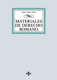 MATERIALES DE DERECHO ROMANO