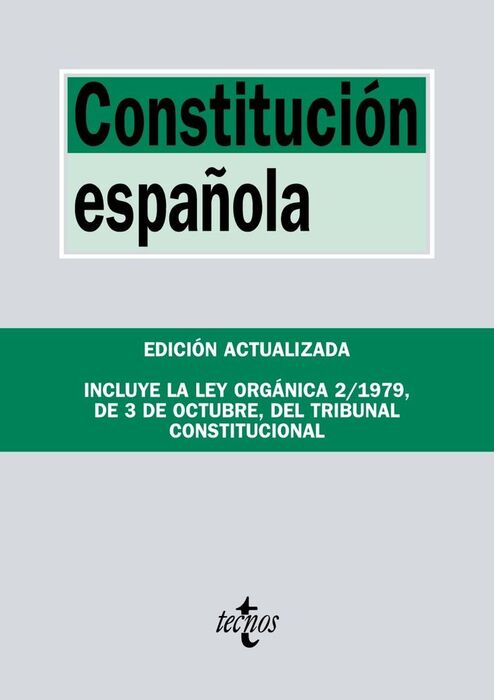 CONSTITUCIÓN ESPAÑOLA. 2019