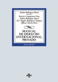 MANUAL DE DERECHO INTERNACIONAL PRIVADO. 6ª ED. 2019