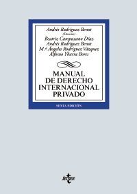 MANUAL DE DERECHO INTERNACIONAL PRIVADO. 6ª ED. 2019