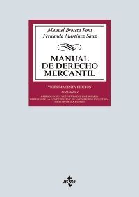 MANUAL DE DERECHO MERCANTIL. VOL. I - 26ª ED. 2019