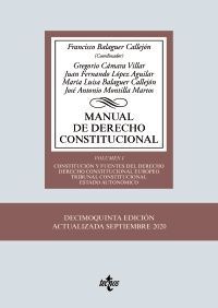 MANUAL DE DERECHO CONSTITUCIONAL. (VOLUMEN I)