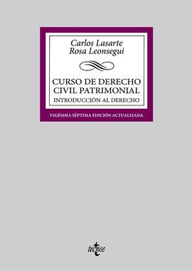 CURSO DE DERECHO CIVIL PATRIMONIAL.INTRODUCCION AL DERECHO