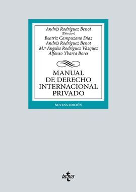 MANUAL DE DERECHO INTERNACIONAL PRIVADO