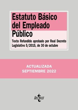 ESTATUTO BASICO DEL EMPLEO PUBLICO (8º EDI. )