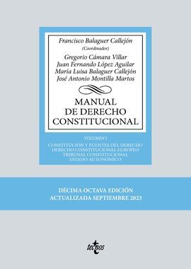 MANUAL DERECHO CONSTITUCIONAL I