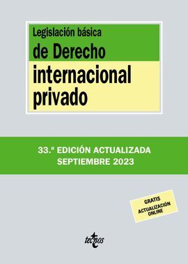 LEGISLACIÓN BASICA DERECHO INTERNACIONAL PRIVADO