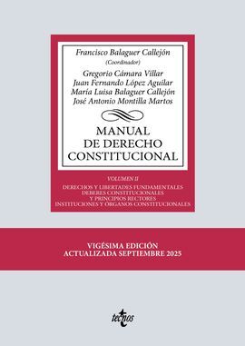 MANUAL DE DERECHO CONSTITUCIONAL II - 20ª ED. 2025