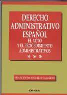 DERECHO ADMINISTRATIVO ESPAÃOL