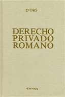 DERECHO PRIVADO ROMANO (10ª ED.)