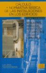 T.I - CALCULO Y NORMATIVA BASICA DE LAS INSTALACIONES EN LOS EDIFICIOS - INSTALACIONES HIDRAULICAS,