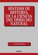 SÍNTESIS DE HISTORIA DE LA CIENCIA DEL DERECHO NATURAL