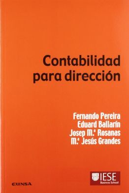 CONTABILIDAD PARA DIRECCIÓN