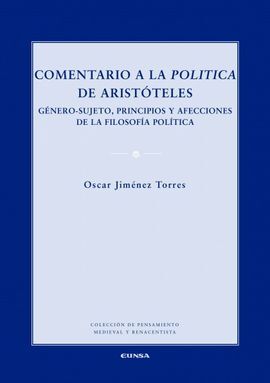 COMENTARIO A LA POLITICA DE ARISTOTELES